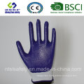 Polyester Shell with Nitrile Coated Work Gloves (SL-N102)